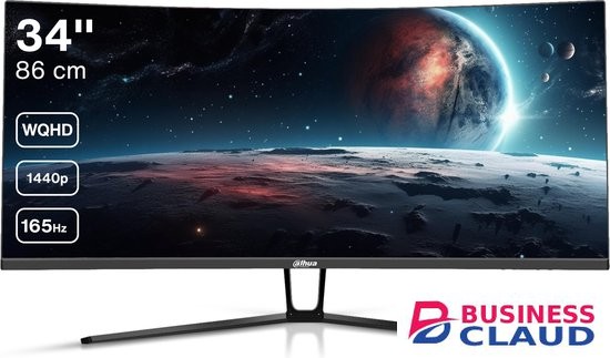 Dahua LM34-E330C Curved Ultrawide WQHD 34 Gaming Monitor