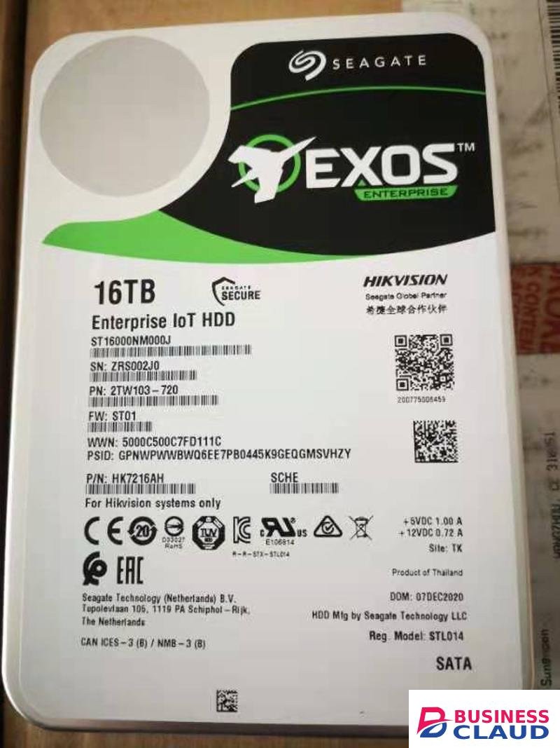 Hikvision DS-AIoT HDD HK7216AH/16T*1 16TB Hard Drive