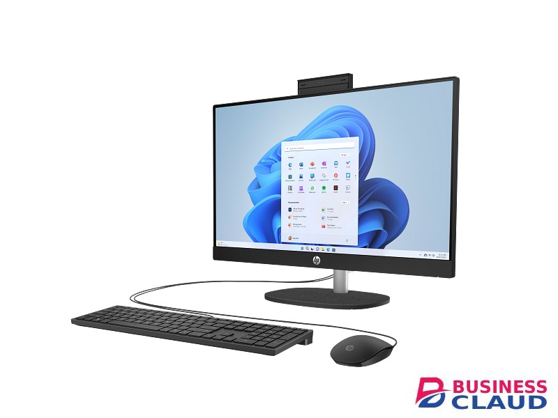 HP All in One 24-cr0324nh Core i5 1334U 8GB 512GB SSD FreeDOS 23.8 Inch FHD Touch Desktop Computer