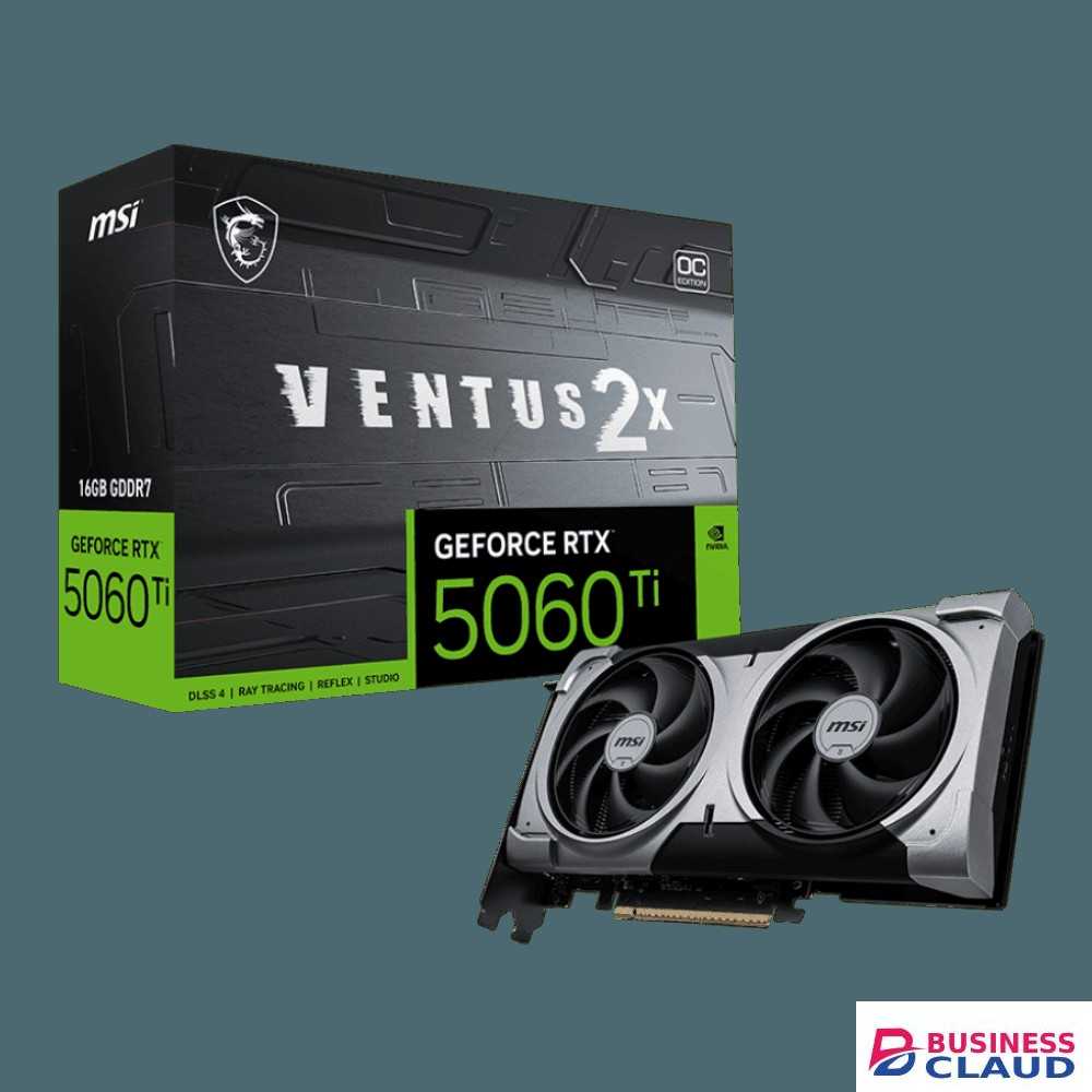 MSI Nvidia Geforce RTX 5060 Ti Ventus 2X Plus 16GB Graphics Card