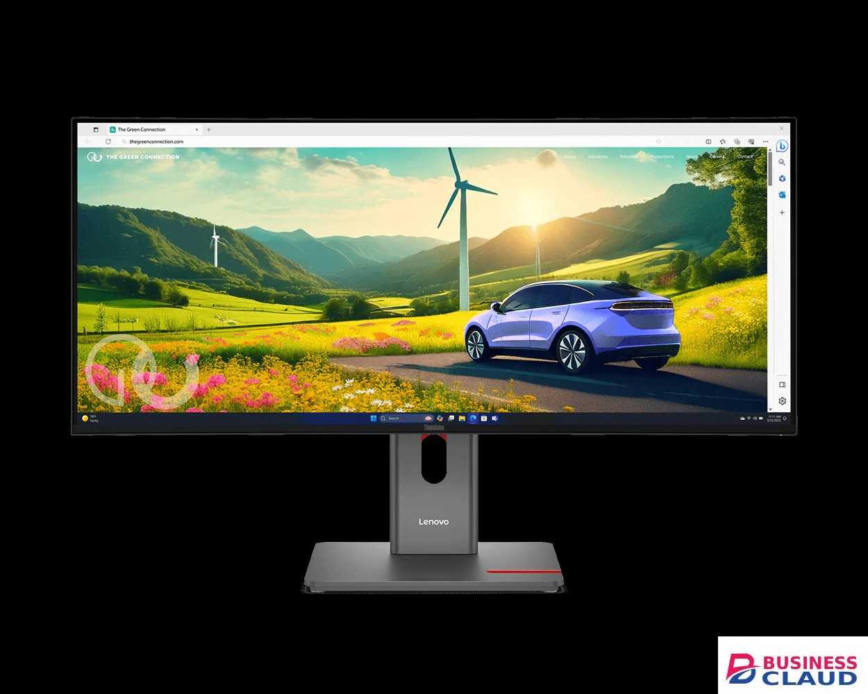 Lenovo ThinkVision P34WD-40 34 inch WQHD Curved Monitor