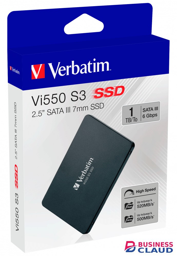 Verbatim Vi550 S3 2.5” SATA 1TB Internal SSD