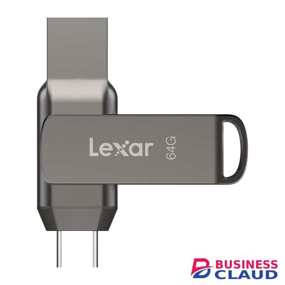 Lexar JumpDrive D400 64GB Dual Drive USB 3.2 Gen 1 USB-C / USB-A Flash Drive