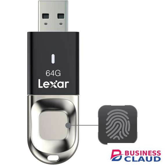 Lexar Fingerprint F35 64GB USB 3.0 Flash Drive