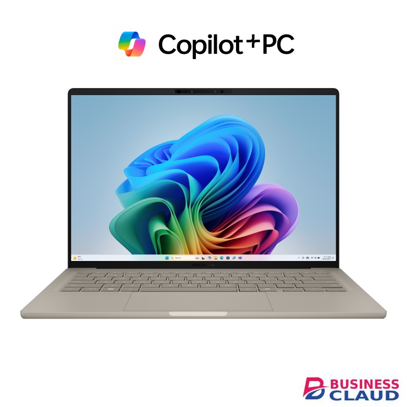 ASUS Zenbook A14 UX3407QA-QD311W Snapdragon X Elite 16GB 512GB Win 11 Home Laptop