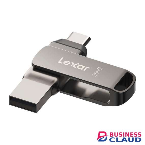 Lexar JumpDrive D400 256GB Dual Drive USB 3.2 Gen 1 USB-C / USB-A Flash Drive