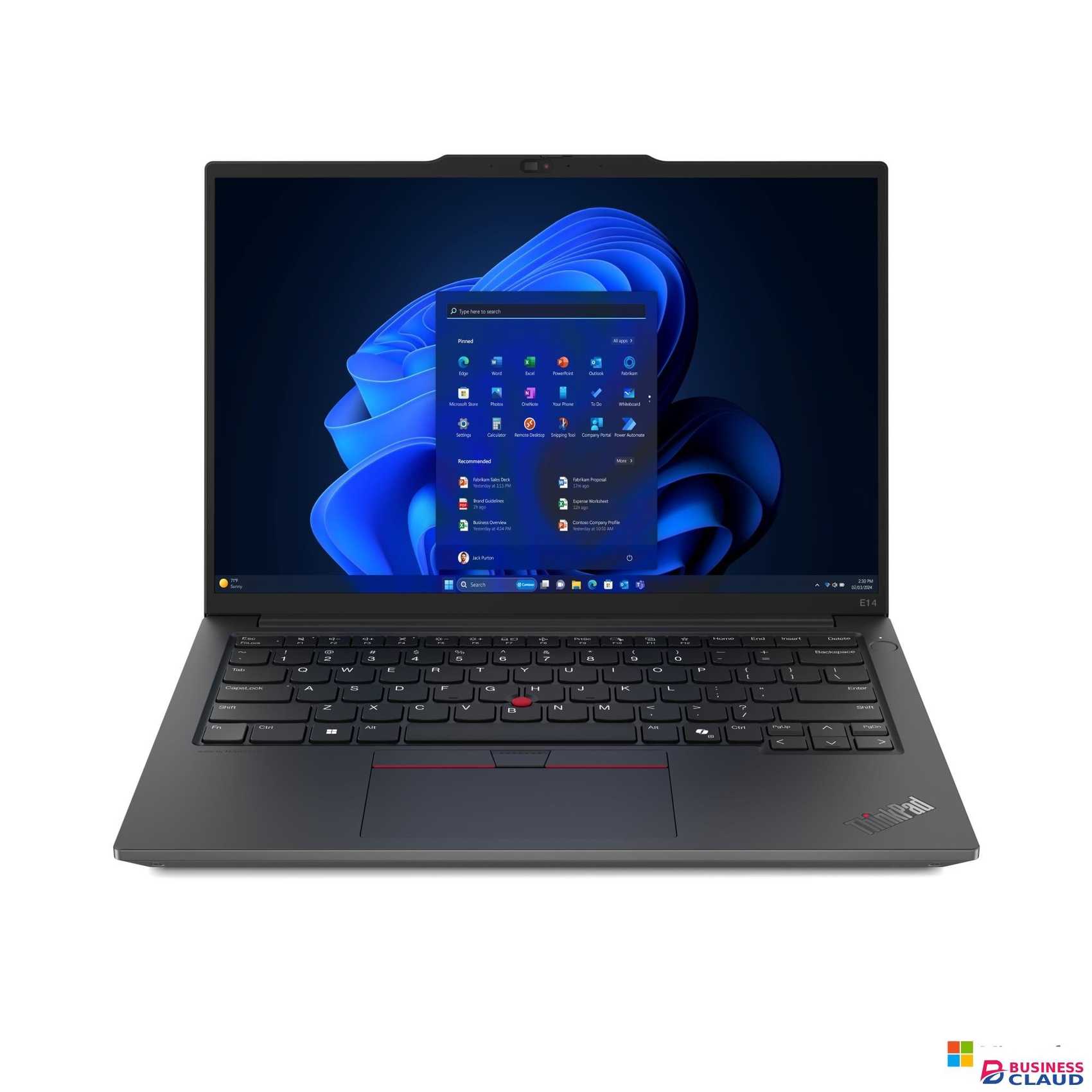 Lenovo Thinkpad E14 Gen 7 Core U5-225U 8GB 512GB SSD Dos Laptop