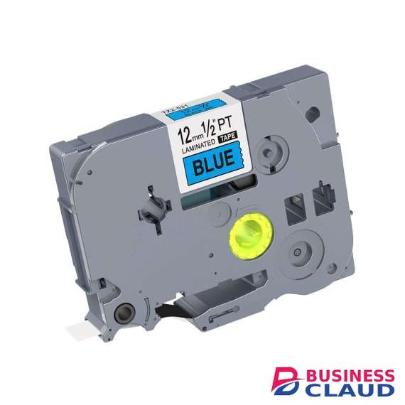 Brother TZ2-531 12mm Black on Blue Compatible Label Tape