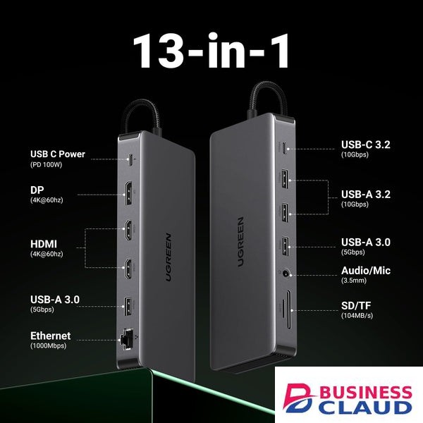 UGREEN Revodok Pro 313 13 in 1 USB C Docking Station