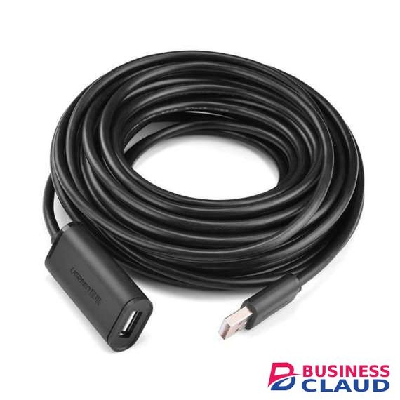 UGREEN US121 USB 2.0 Male to USB A Female Active 25M Extension Cable