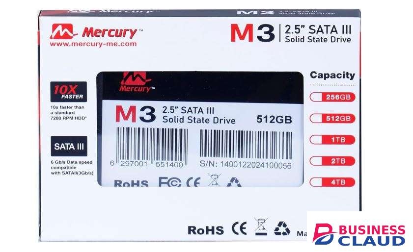 Mercury M3-512 2.5″ 512GB SATA III Internal SSD