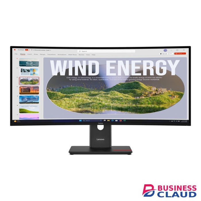 Lenovo ThinkVision T34WD-40 34 inch Ultrawide QHD Curved Monitor