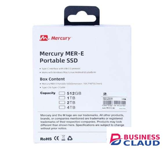 Mercury MERE-2TB 2TB Portable External SSD