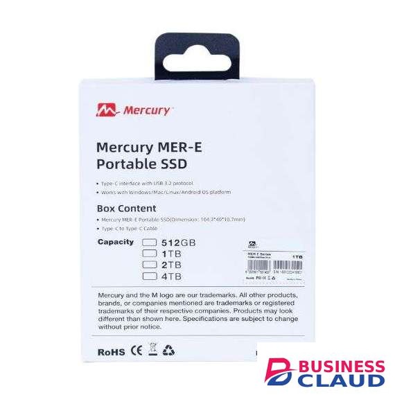 Mercury MERE-2TB 2TB Portable External SSD