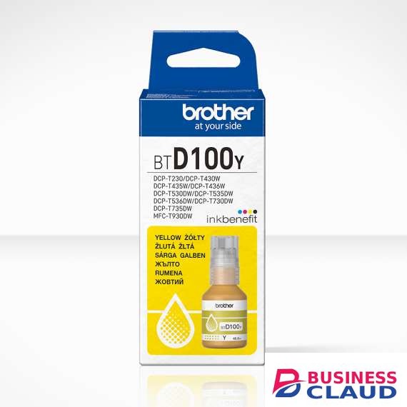 Brother BTD100Y Yellow Brother Ink Cartridge