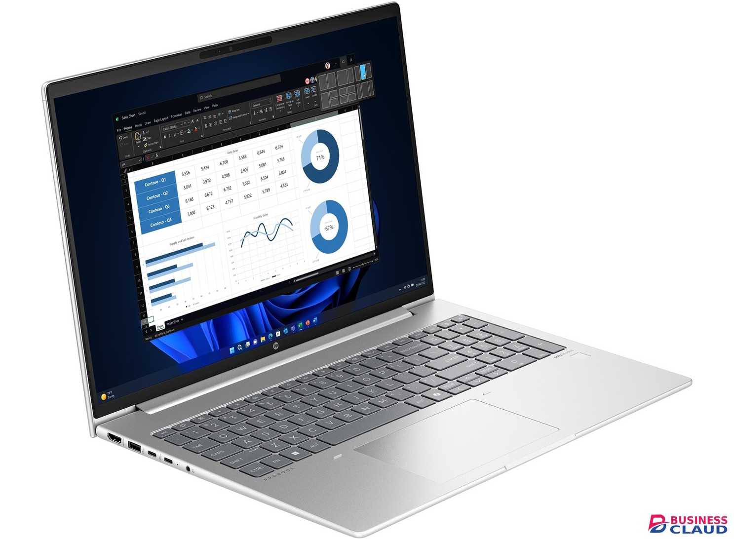 HP ProBook 460 G11 Intel Core Ultra 7 155U 8GB 512GB SSD DOS 16 Inch Laptop