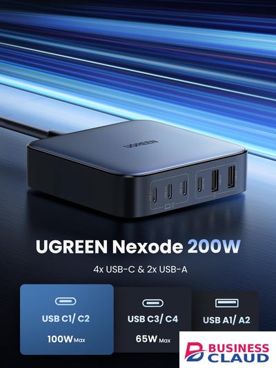 UGREEN CD271 Nexode 200W GaN Desktop Charger