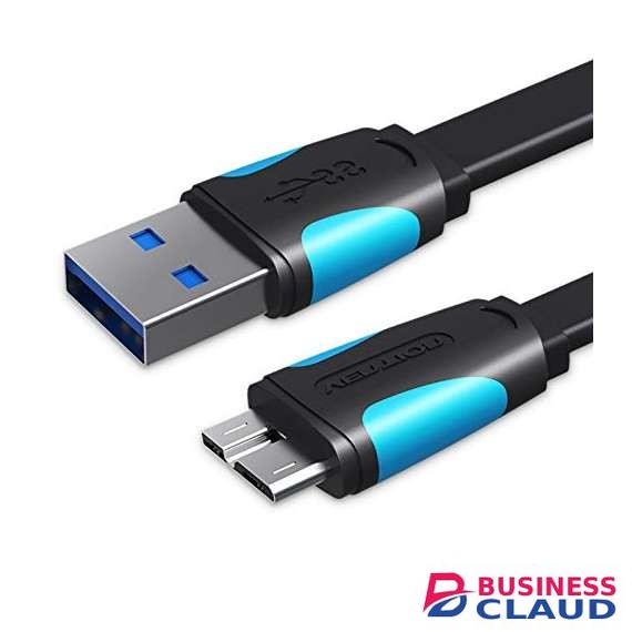 Vention USB3.0 A Male to Micro B Male 1m Hard Disk Cable with USB2.0 Male