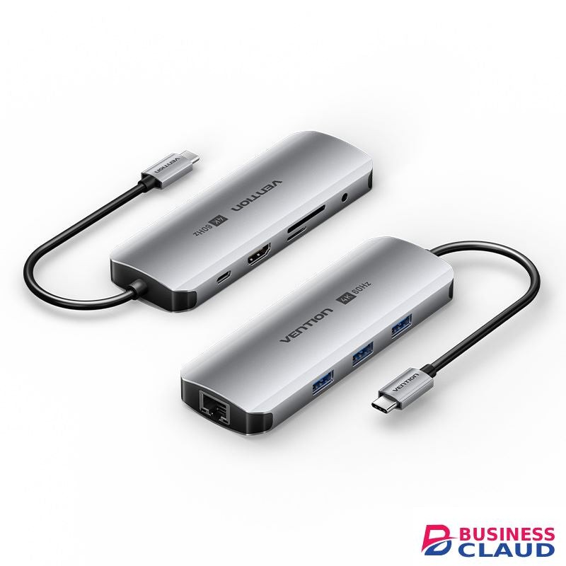 Vention USB C Multi-function 9 in 1 Docking Station