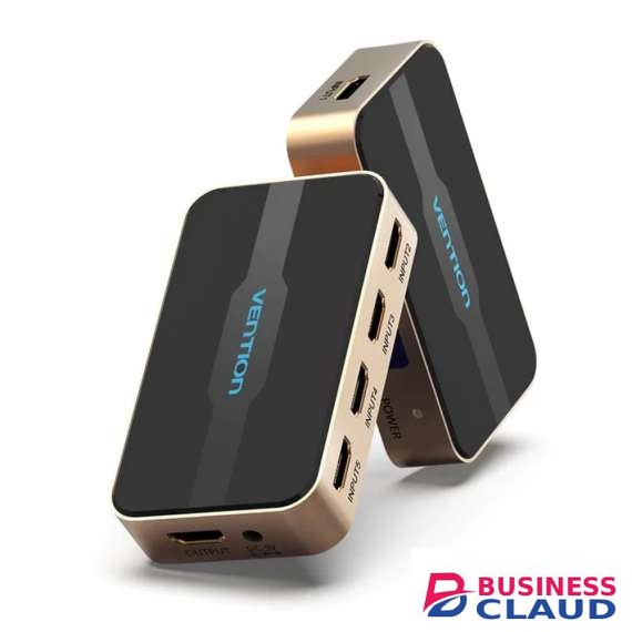Vention 5 In 1 Out Black HDMI Switcher