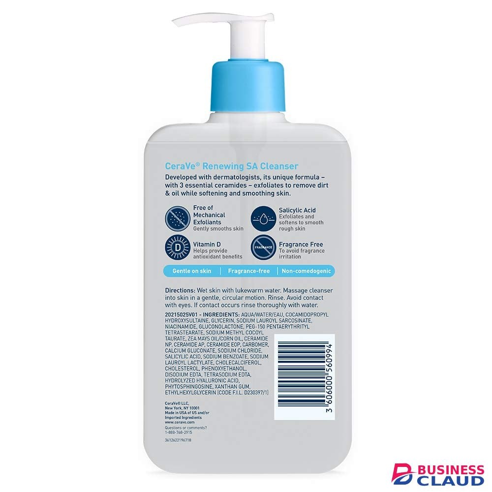 Cerave 473ml Renewing Salicylic Acid Cleanser