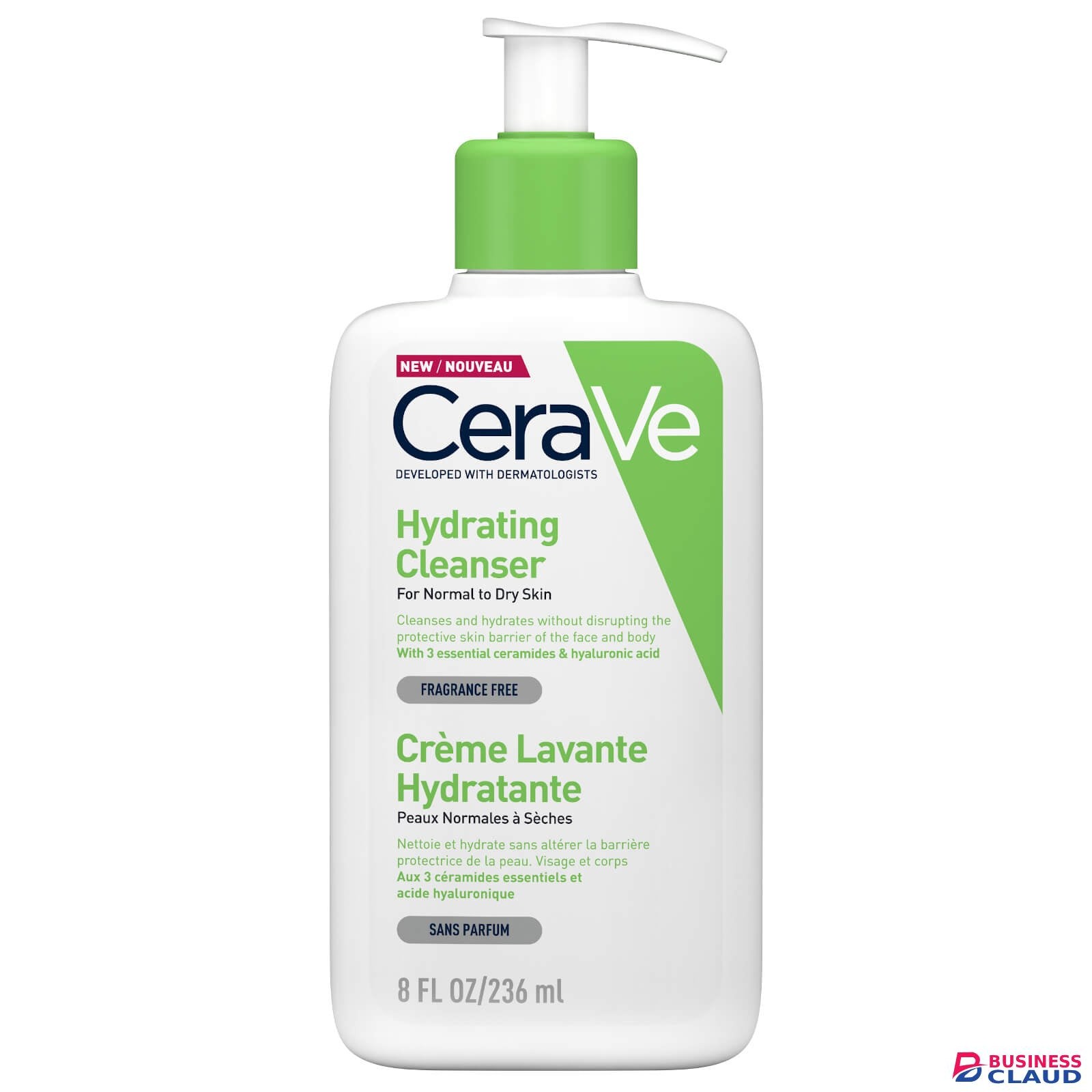 Cerave 236ml Hydrating Facial Cleanser For Normal to Dry Skin