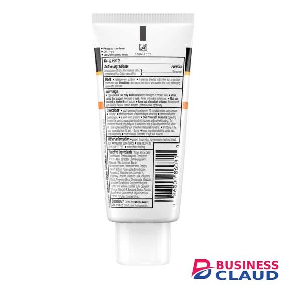 Neutrogena 88ml Clear Face Breakout Free Broad Spectrum SPF 30 Sunscreen