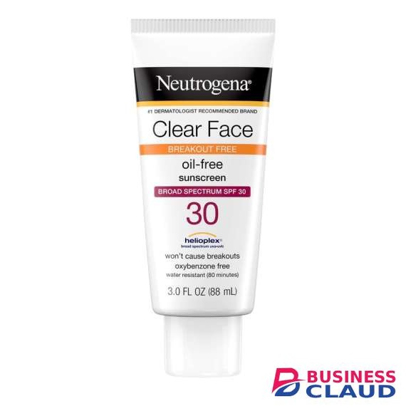 Neutrogena 88ml Clear Face Breakout Free Broad Spectrum SPF 30 Sunscreen