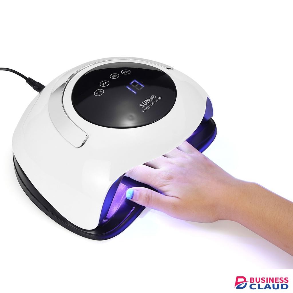 Sun BQ5T 120W UV Nail Gel Polish LED Curing Lamp Machine