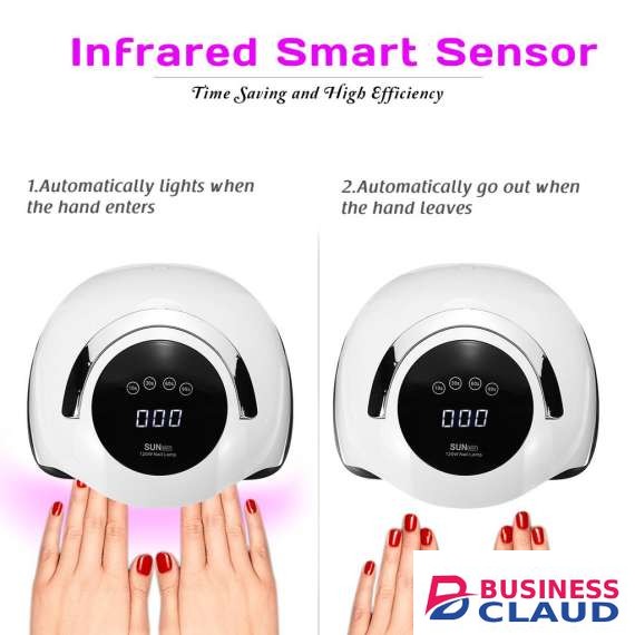 Sun BQ5T 120W UV Nail Gel Polish LED Curing Lamp Machine