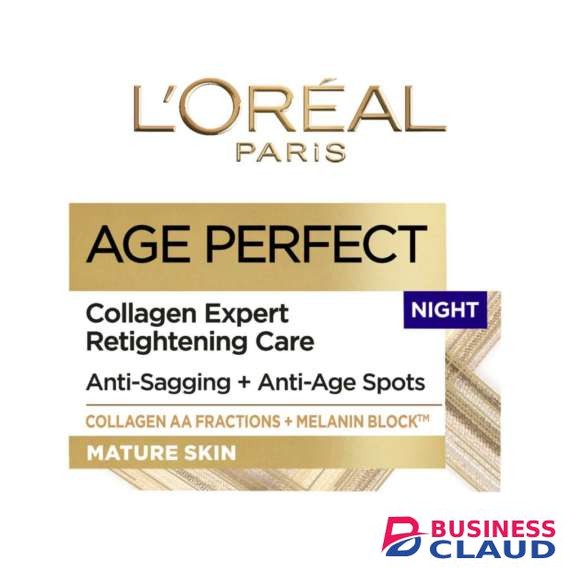 L'Oréal Paris Age Perfect Collagen Expert 50ml Night Cream For Mature Skin