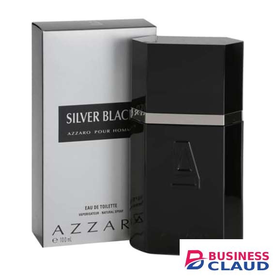 Azzaro Chrome Pour Homme Silver Black 100ml Edt Men Perfume