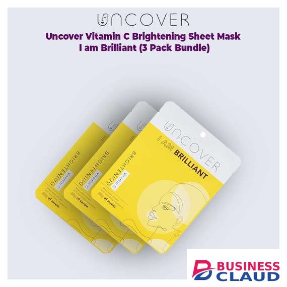 Uncover I am Brilliant Vitamin C Brightening Sheet Mask