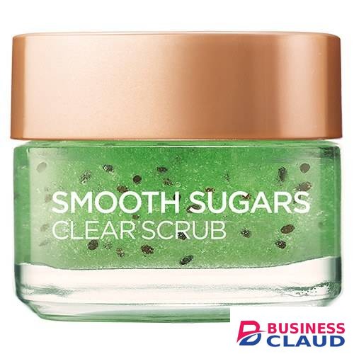 L'Oréal Paris Smooth Sugar Clear Kiwi Face and Lip Scrub