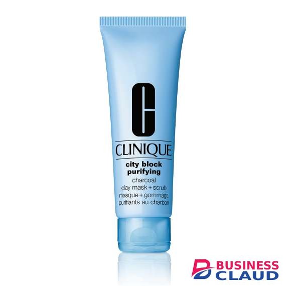 Clinique 100ml City Block Purifying Charcoal Clay Mask and Scrub