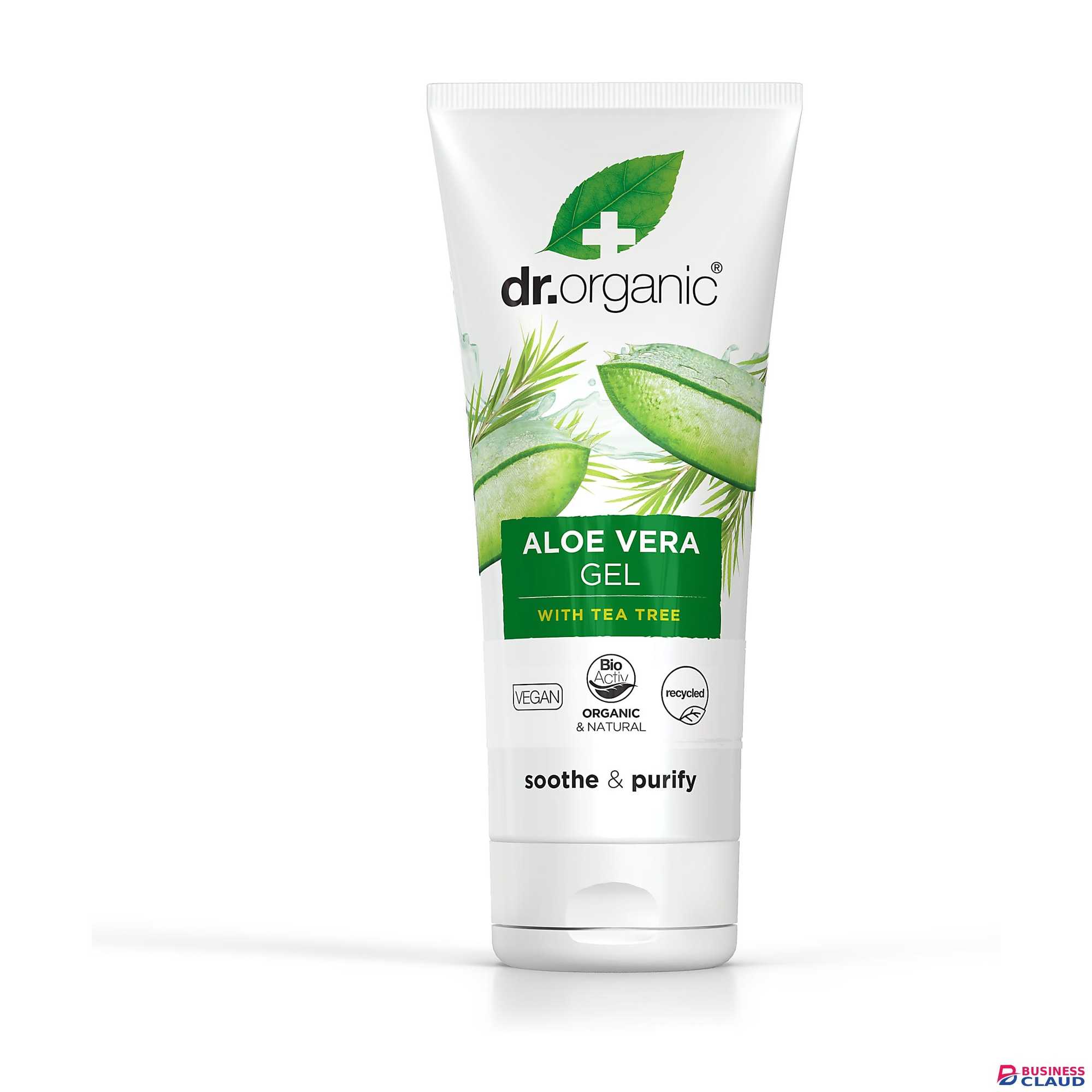 Dr Organic 200ml Aloe Vera Gel with Tea Tree Moisturizer
