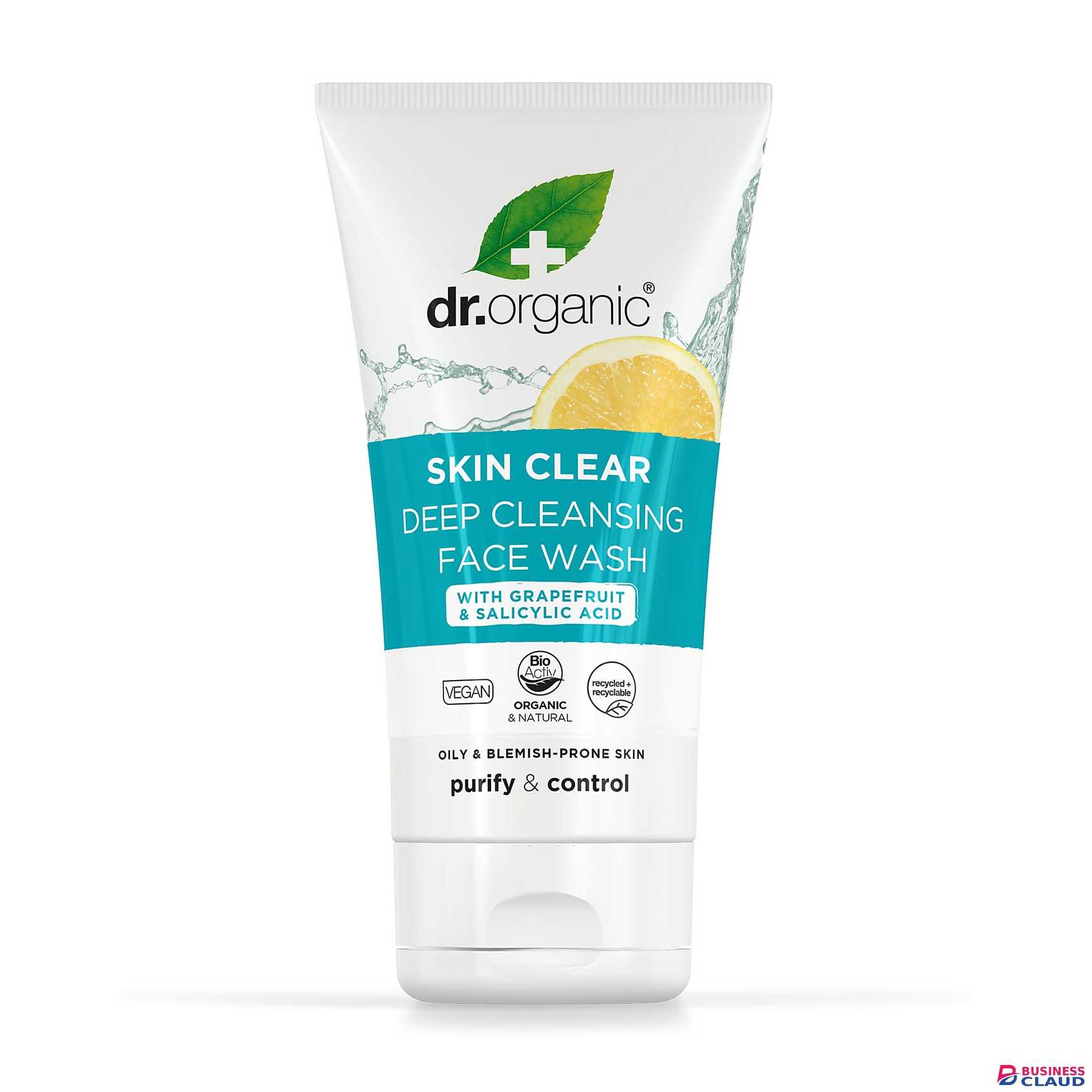 Dr Organic 125ml Skin Clear Deep Pore Face Wash