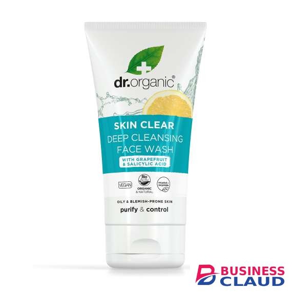 Dr Organic 125ml Skin Clear Deep Pore Face Wash