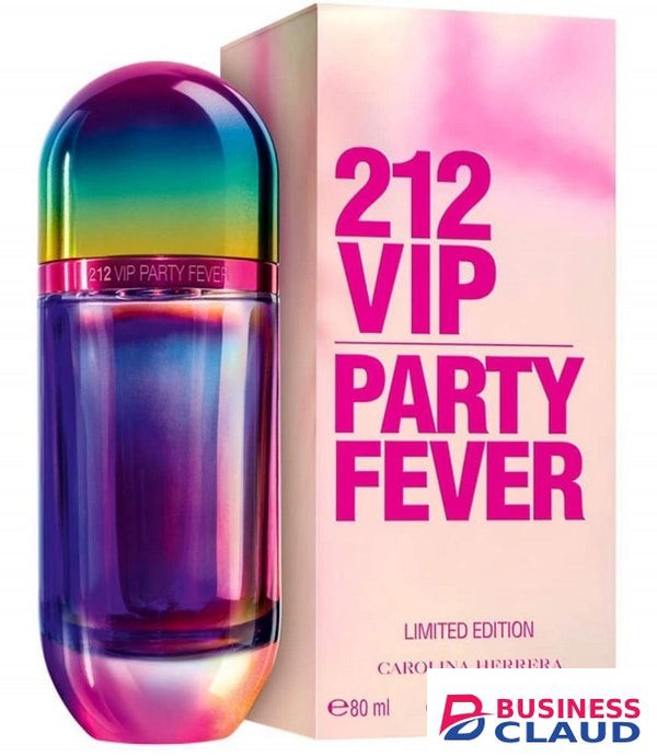 Carolina Herrera 212 VIP Limited Edition Party Fever Eau De Toilette 80ml Women Perfume
