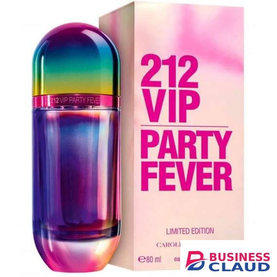 Carolina Herrera 212 VIP Limited Edition Party Fever Eau De Toilette 80ml Women Perfume