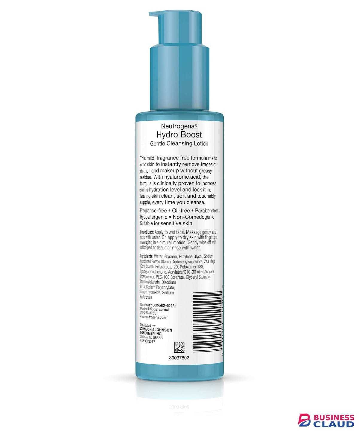 Neutrogena 162ml Hydro Boost Gentle Cleansing Lotion
