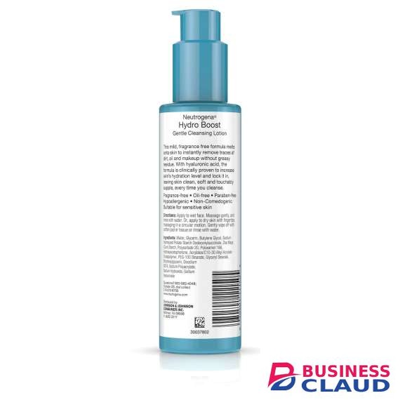 Neutrogena 162ml Hydro Boost Gentle Cleansing Lotion