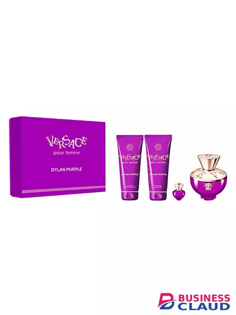 Versace Pour Femme Dylan Purple Four Piece Perfume