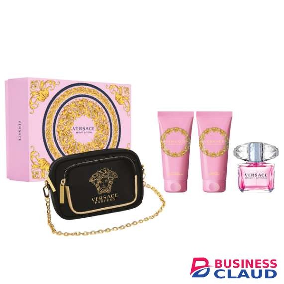 Versace Bright Crystal Four Piece Gift Set