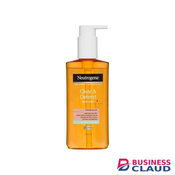 Neutrogena 200ml Clear and Defend Facial Wash