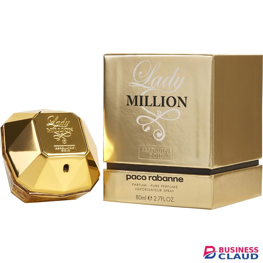 Paco Rabanne Lady Million Absolutely Gold Parfum 80ml Women Perfume
