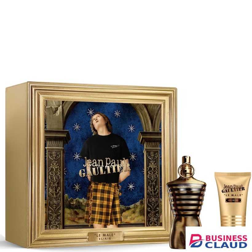 Jean Paul Gaultier Le Male Elixir Parfum Two Piece Men Perfume Gift Set