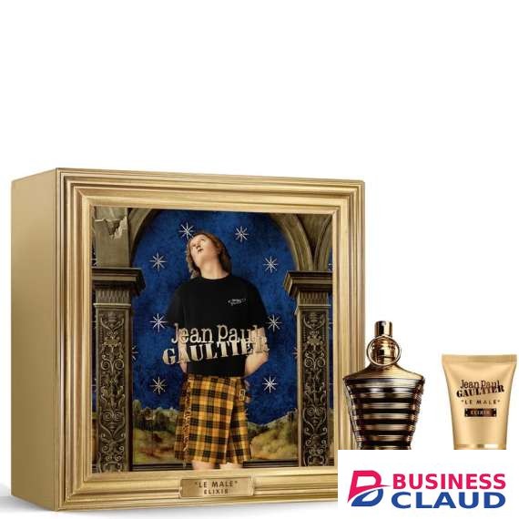 Jean Paul Gaultier Le Male Elixir Parfum Two Piece Men Perfume Gift Set