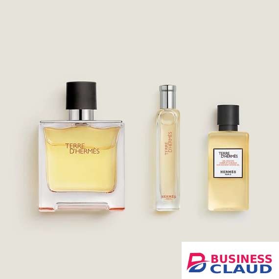 Terre D’Hermes Pure Perfume Three Piece Men Perfume Gift Set