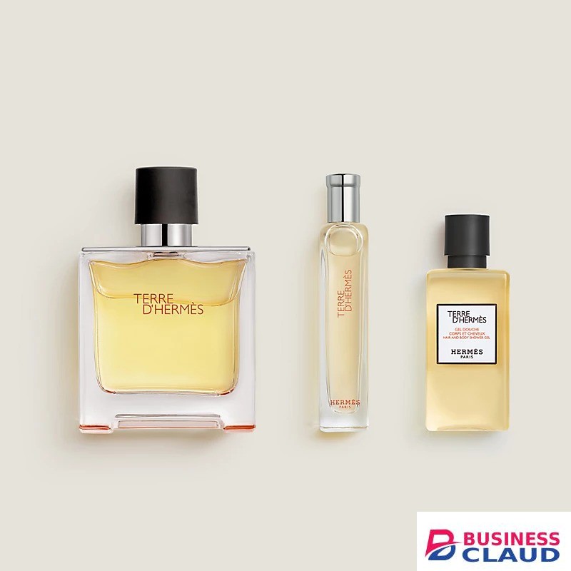Terre D’Hermes Pure Perfume Three Piece Men Perfume Gift Set